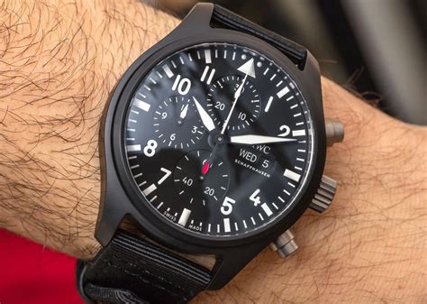 iwc top gun chrono replica|iwc chronograph top gun review.